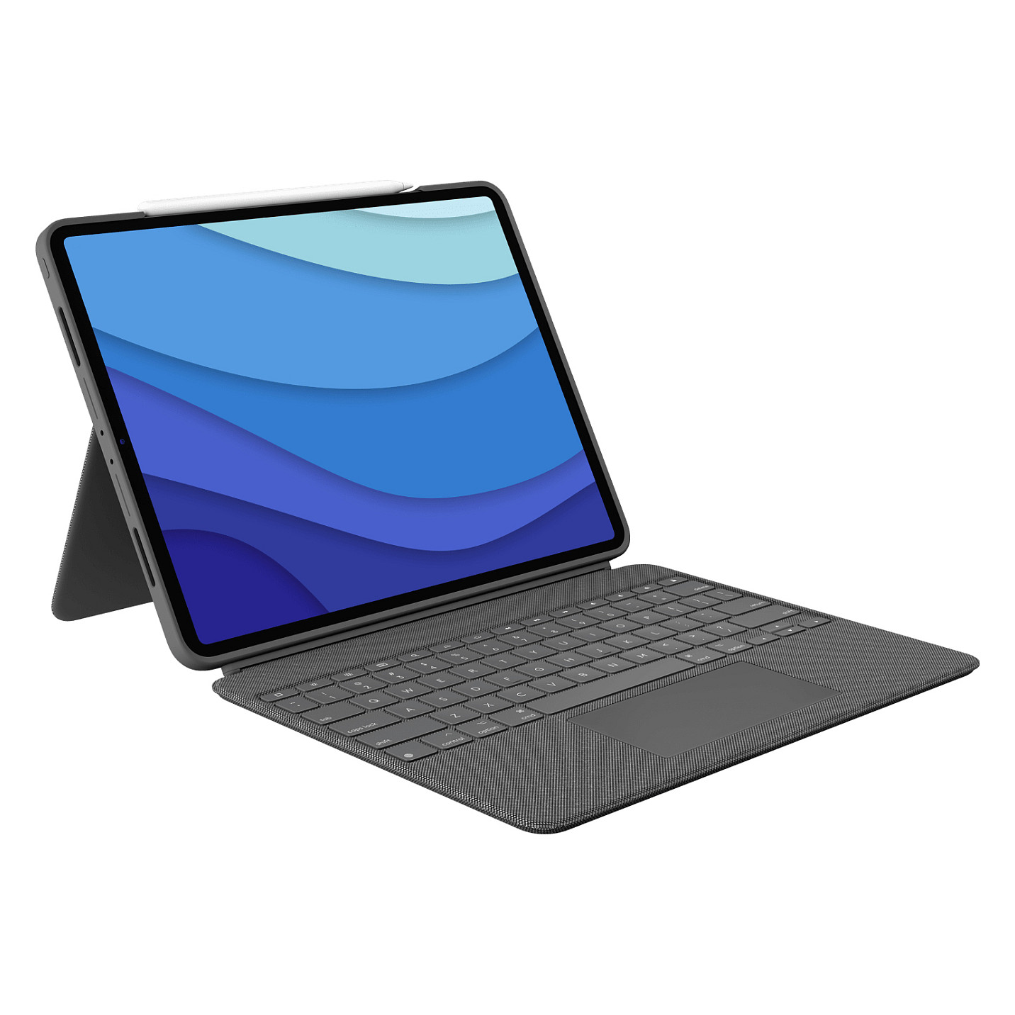 Tastierë për Tablet Logitech Combo Touch / për iPad Pro 11" (M4) / QWERTZ / Swiss / Trackpad / Smart Connector – Gri 6