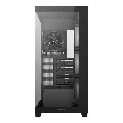 Kasë DeepCool CG580 4F V2 / ATX Mid-Tower / Panoramic 270° / 4x120mm ARGB / USB Type-C / Xham i Temperuar - Zezë 5
