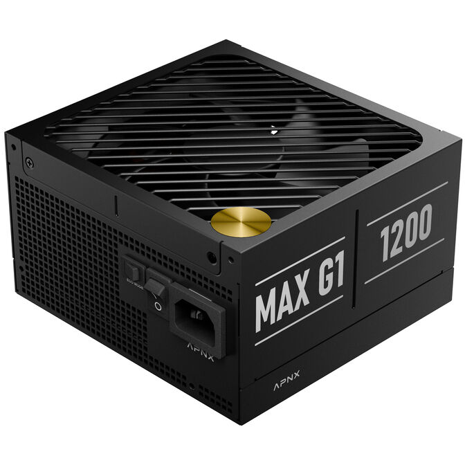 Furnizues Energjie APNX MAX G1 / APPG-MXK2FEC.X1 / 1200W / ATX / 80 PLUS Gold / ATX 3.1 / Fully Modular – Zezë