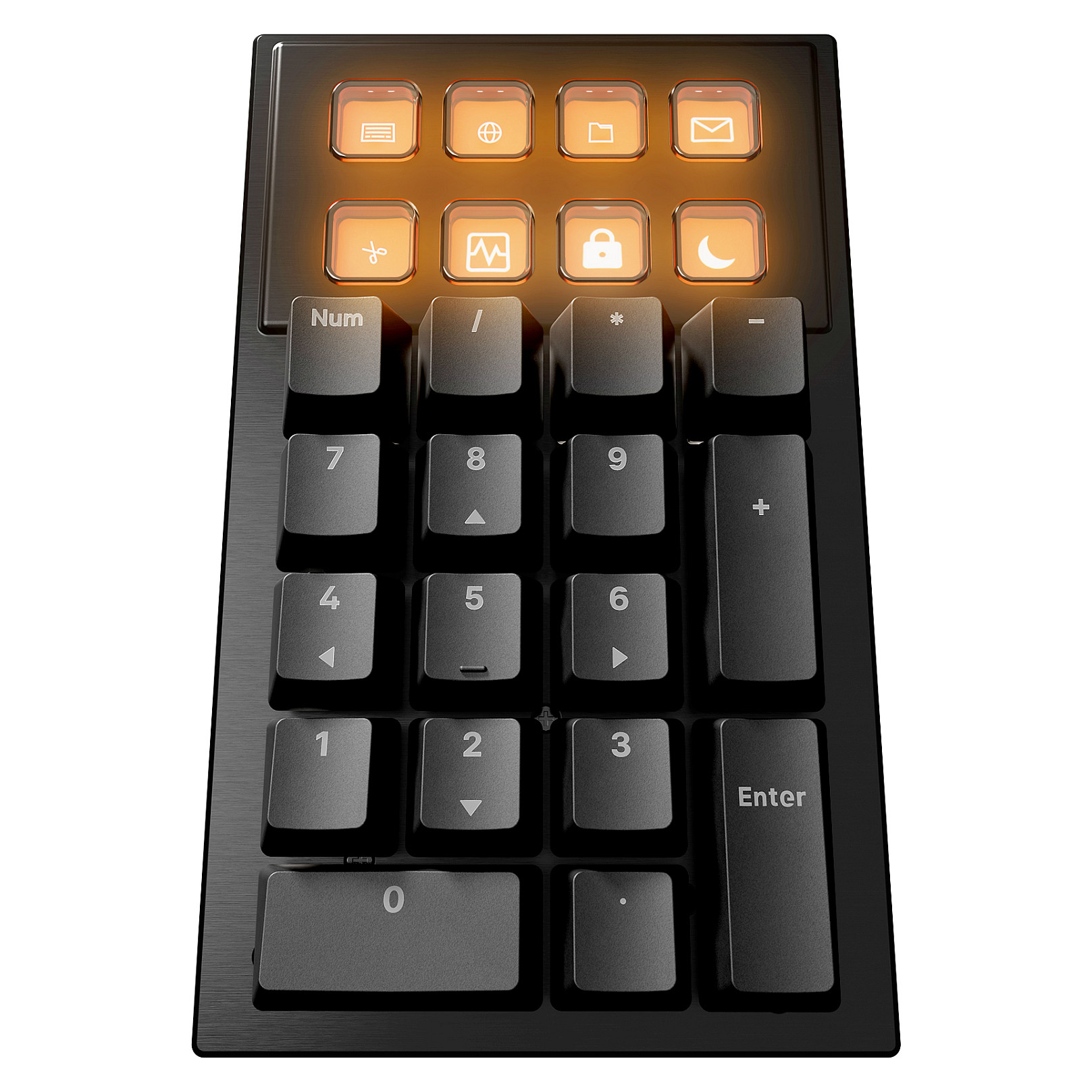 Tastierë Gaming be quiet! Dark Mount, Wired, Mekanike, Silent Linear, DE ISO, RGB, Hot-Swap 5-Pin MX, USB - Zezë 7