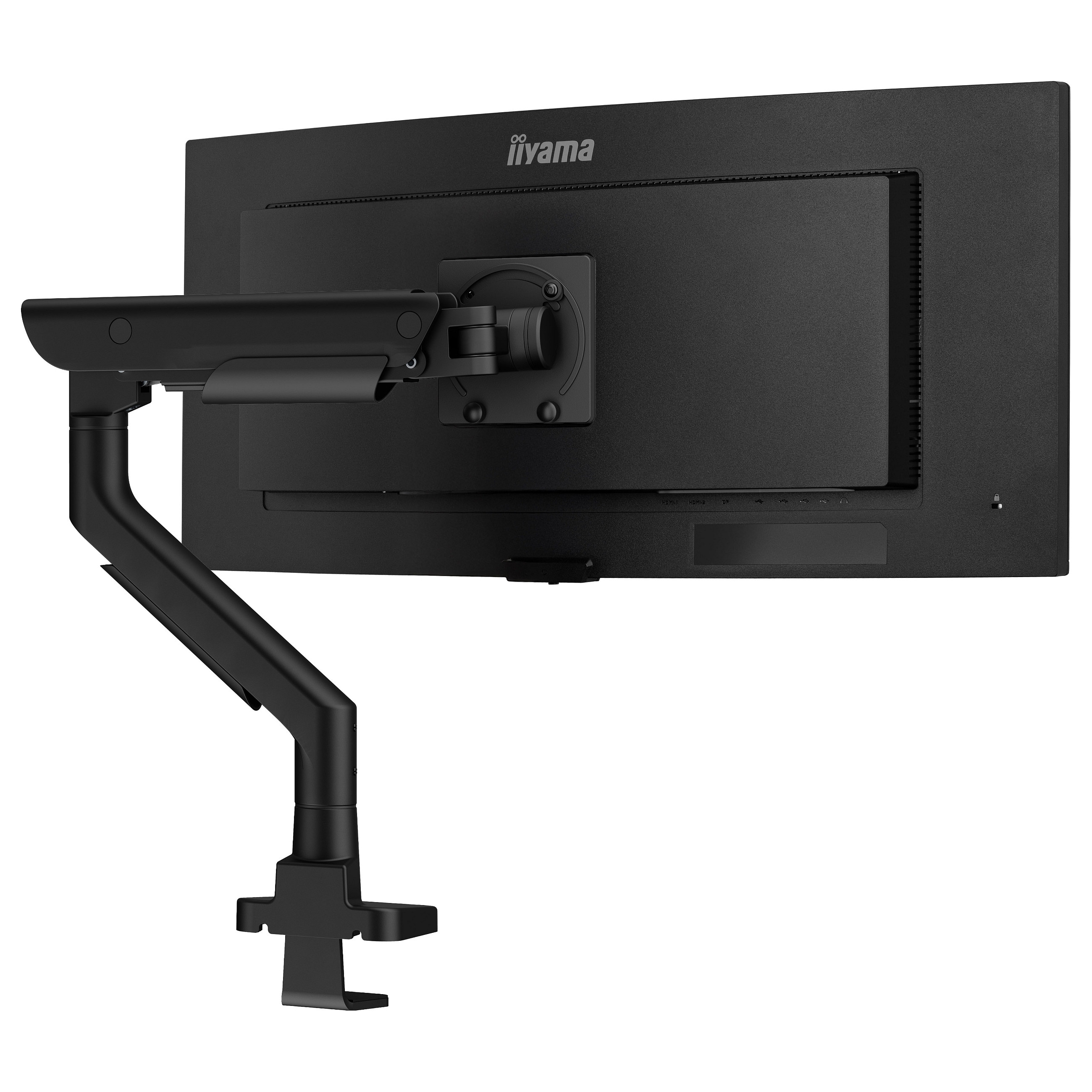 Mbajtëse për Monitor iiyama DS6001C-B1 / 1 Monitor / 17–49" / 2–27kg / VESA 75x75 & 100x100 / Gas Spring / Rotacion 360° - Zezë 10