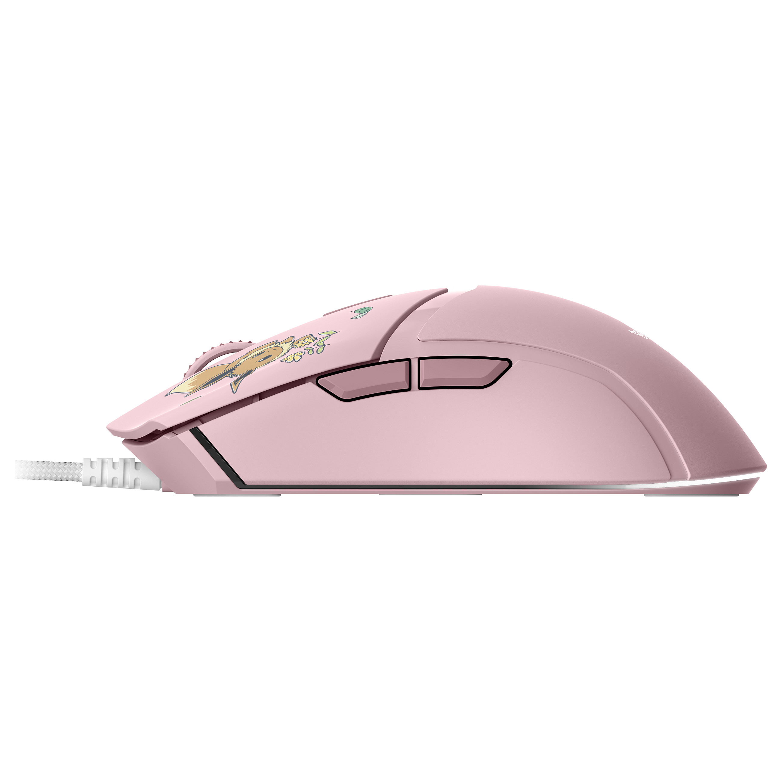 Maus Gaming Razer Cobra Pikachu & Eevee Edition / USB / Optik / 8500 DPI / 1000Hz / 6 Butona / RGB - Rozë 2