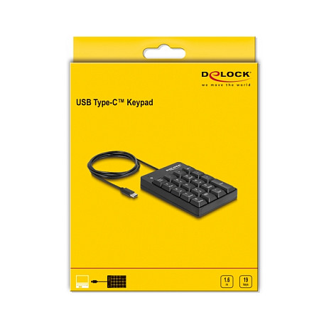 Numpad DeLOCK USB / 19Buttons - Zezë thumbnail 3
