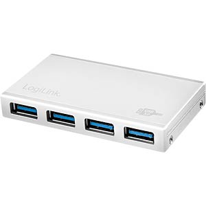 Hub USB-A LogiLink UA0455, 4x USB-A, USB 3.0, 5Gbps, USB-A/USB-C, alumin - Hiri 8