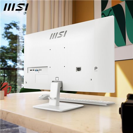 Monitor MSI Pro MP275W E2 / 27" / Full HD IPS / 120Hz / 4ms / HDMI+DP+VGA - Bardhë thumbnail 3