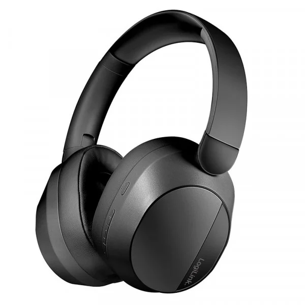Kufje pa kabllo LogiLink BT0071C / Over-Ear / Bluetooth 6.0 / ANC / 40 mm / 15 orë / 3.5 mm AUX – Krem 9
