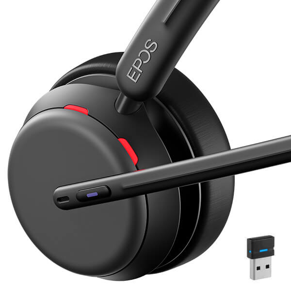 Kufje pa kabllo EPOS IMPACT 1061T ANC , Bluetooth 5.3 , ANC , Mikrofon , 20 orë , USB-C - Zezë 3