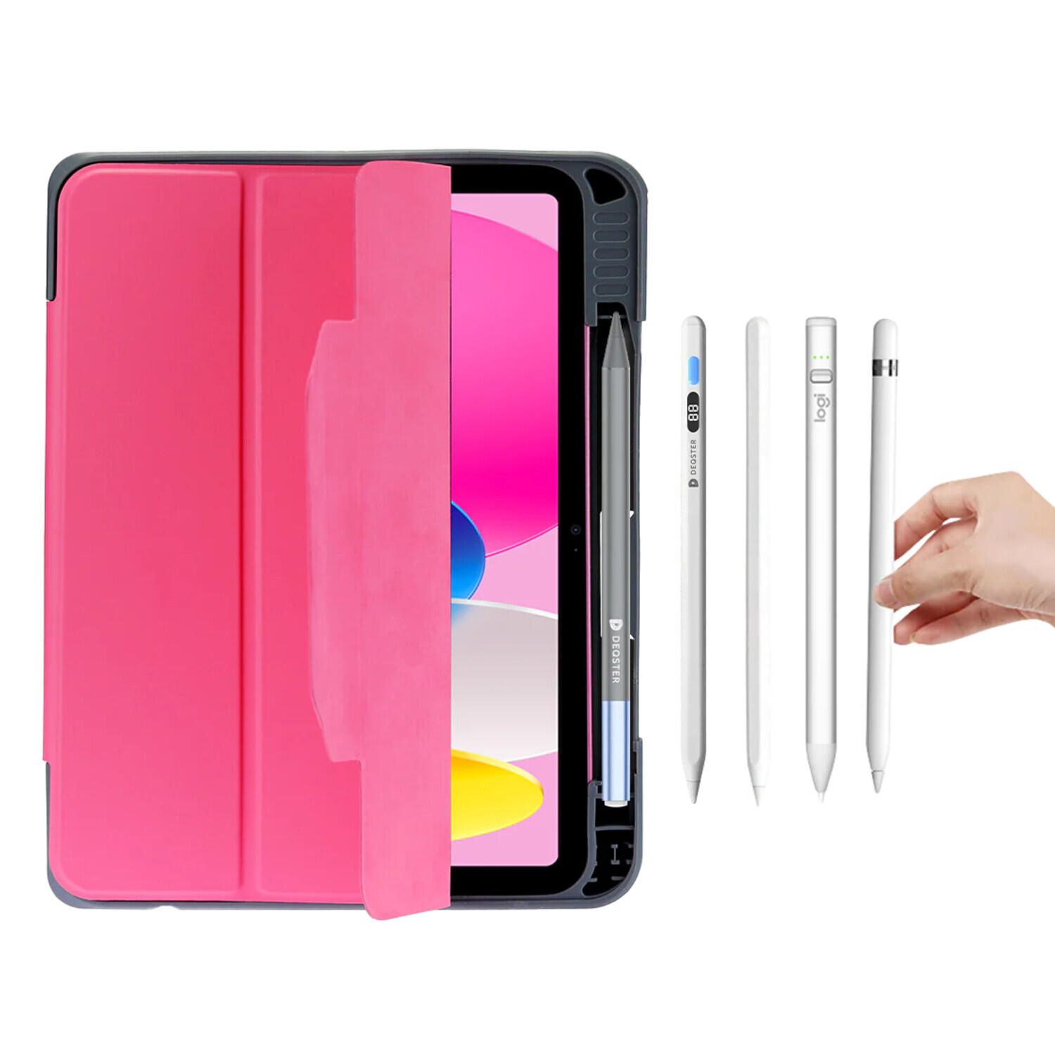 Aksesorë për tablet DEQSTER Rugged MAX Case / iPad 10.9" (10. Gen.) / iPad 11" (A16, 11. Gen.) - Pink 2