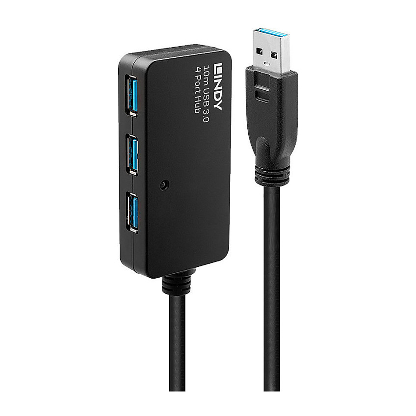 Kabllo USB LINDY 36750, USB 3.2 Gen 1, USB-A Mashkull në USB-A Mashkull, 5Gbps, 0,5m - Zezë 8