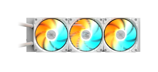 Ftohës për Procesor Gigabyte GAMING 360 / 360mm / 3x120mm ARGB / 300W TDP - Bardhë 4