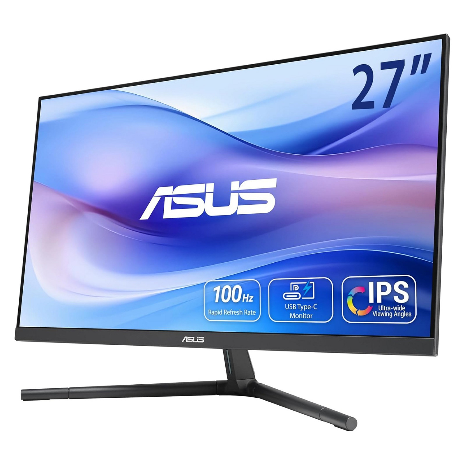 Monitor Gaming ASUS VU279CFE-B, 27", Full HD IPS, 100Hz, 1ms, Adaptive-Sync, HDMI + USB-C - Zezë 2
