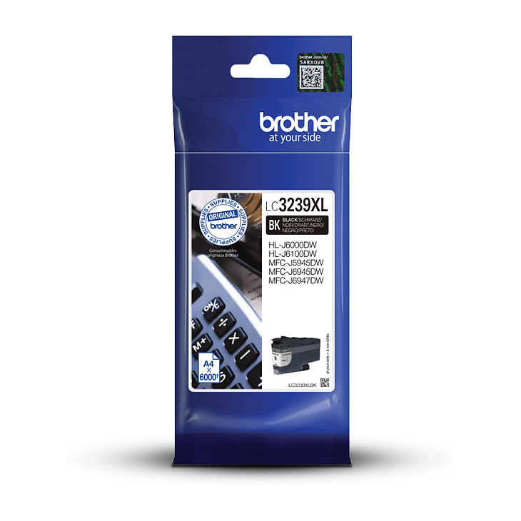 INK Brother LC-3239XLBK / 6.000 faqe – Zezë