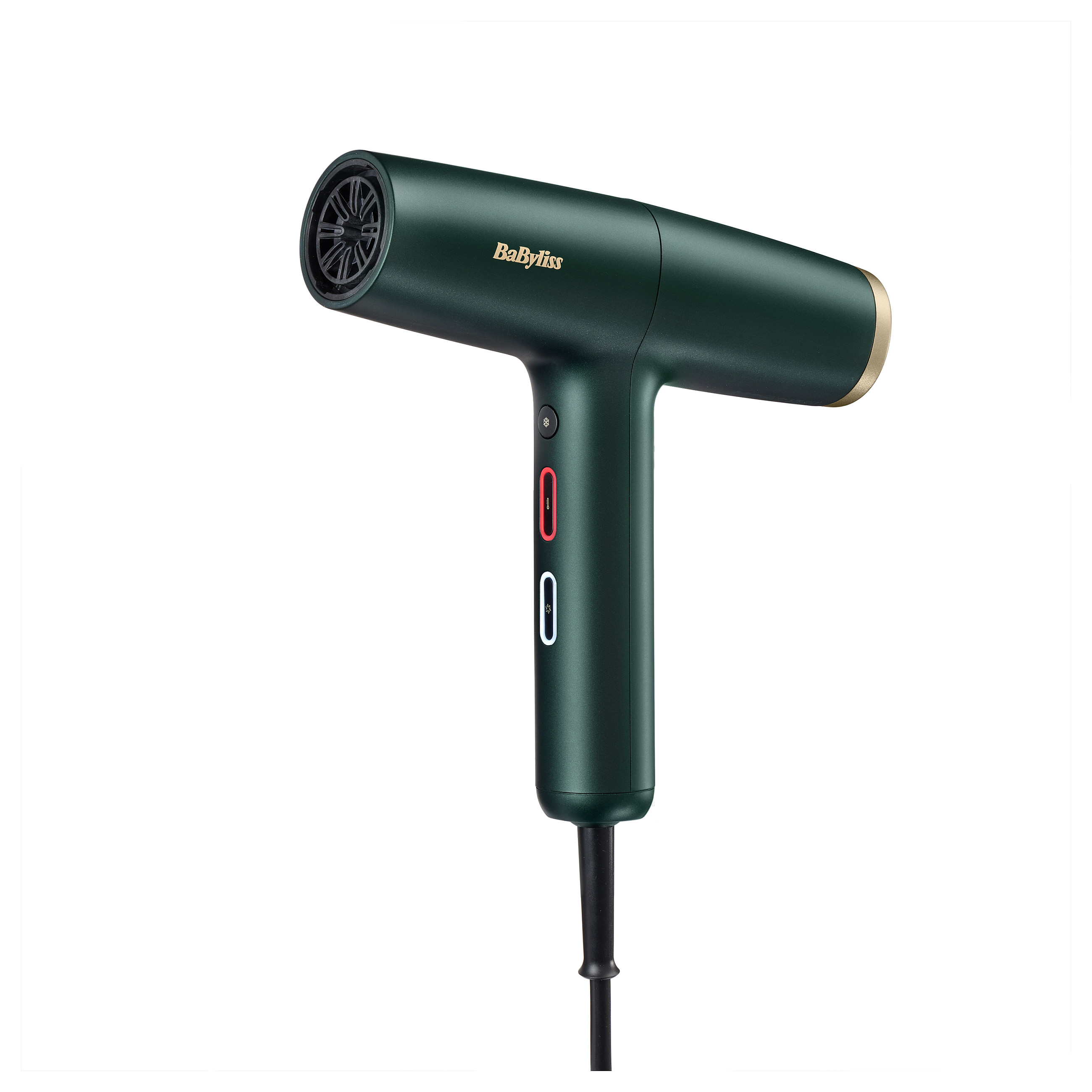 Tharëse për flokë BaByliss Air Power Pro / 200km/h / Ionic / Ceramic / Concentrator / Diffuser / 2.5m – Gjelbër 3