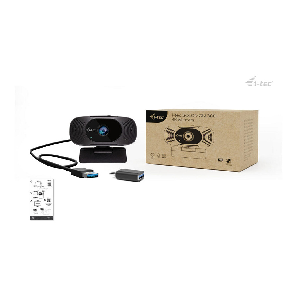 Webcam I‑TEC SOLOMON 300 / 4K – Zezë 10
