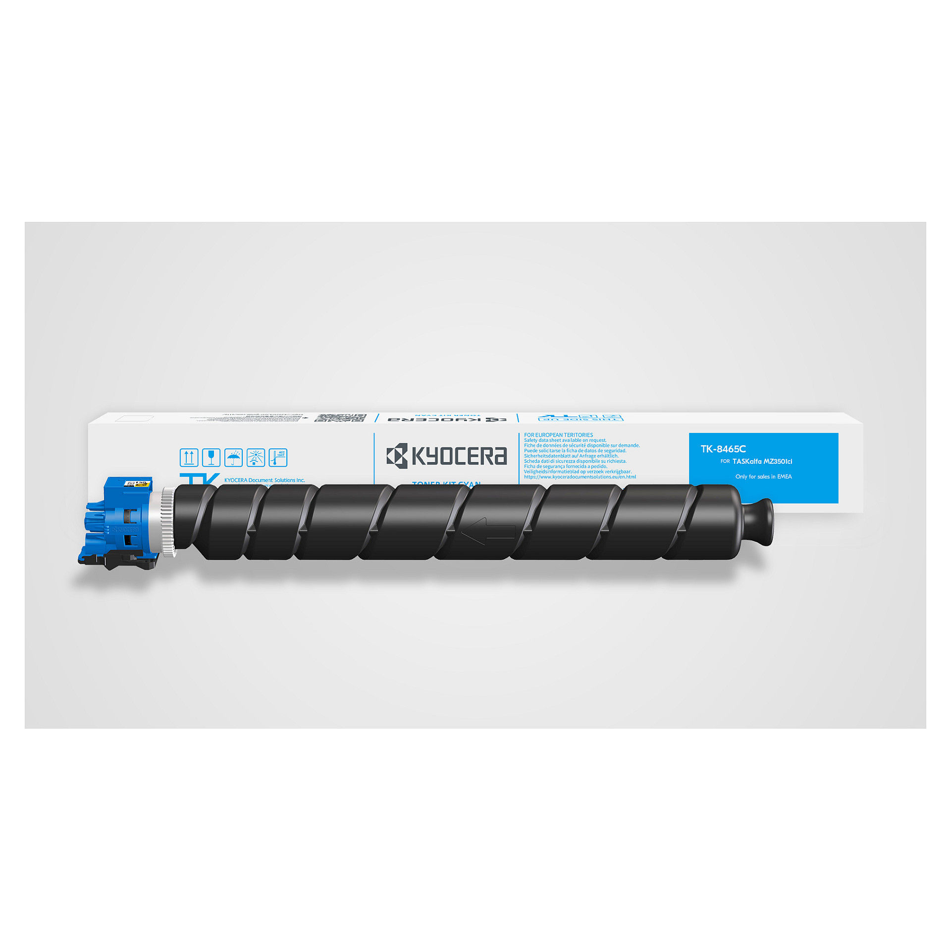 Toner Kyocera TK-8465C, 20,000 faqe, TASKalfa MZ3501ci - Blu
