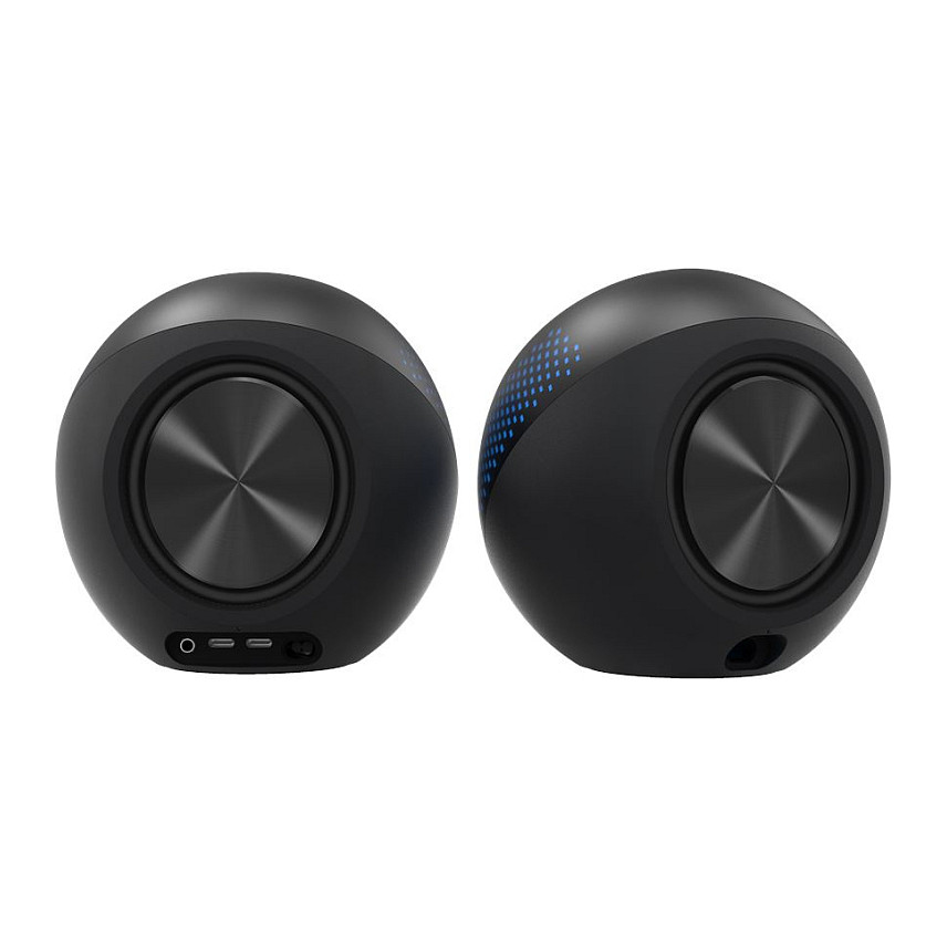 Altoparlantë Creative Labs Pebble X, 2.0, 15W RMS, 30W Peak, Bluetooth 5.3, USB-C, AUX, RGB - Zezë 4
