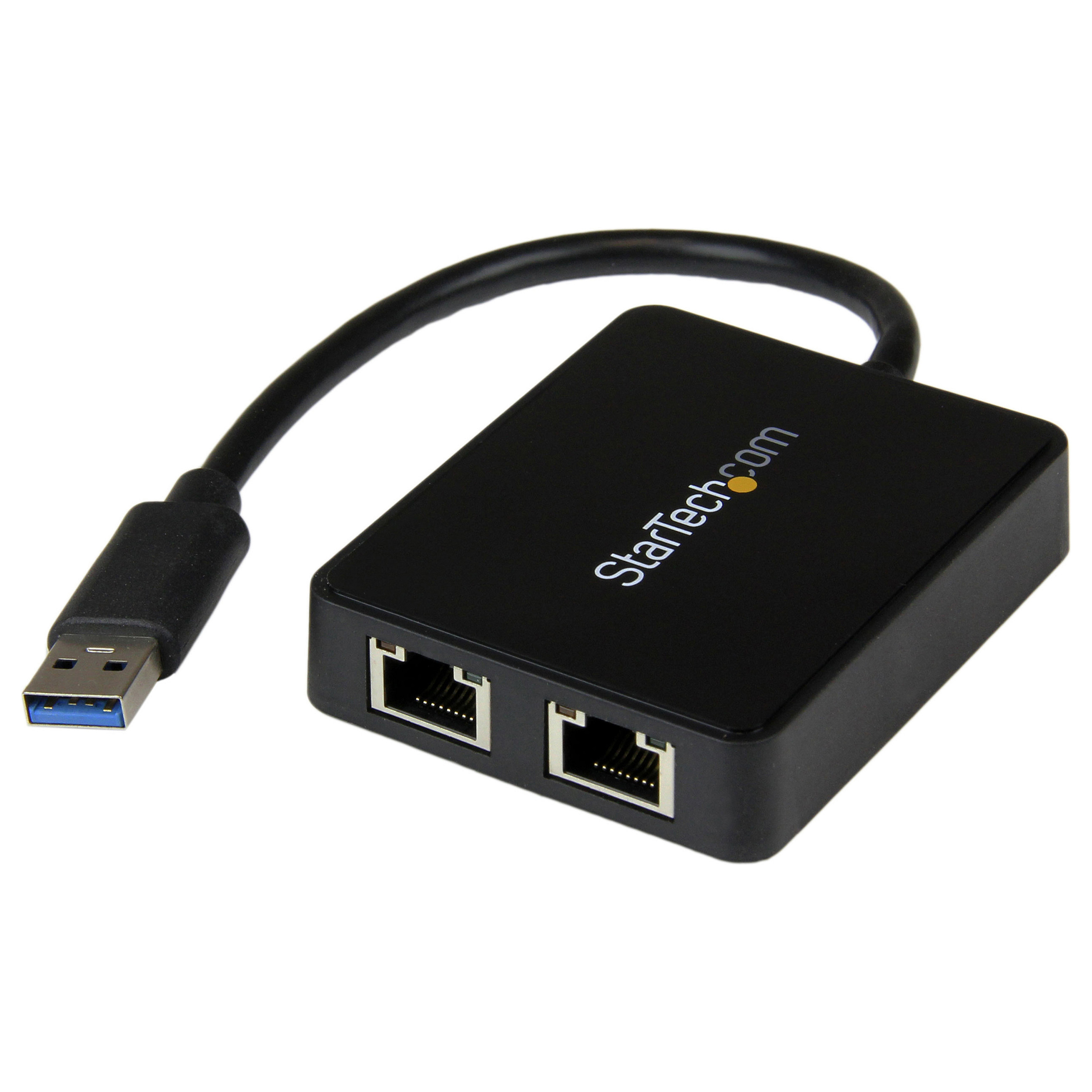 Adapter Rrjeti USB StarTech.com USB32000SPT, USB-A 3.0, 2x Gigabit LAN RJ45, 10/100/1000Mbps, 1x USB-A 3.0 Pass-Through, ASIX AX88179A + VIA VL817 - Zezë 7
