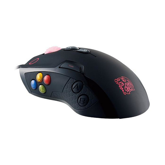 Maus Gaming Thermaltake Tt eSPORTS VOLOS / MO-VLS-WDLOBK-01 / Sensor Laser Avago / 8200 DPI / Wired USB – Zezë 3