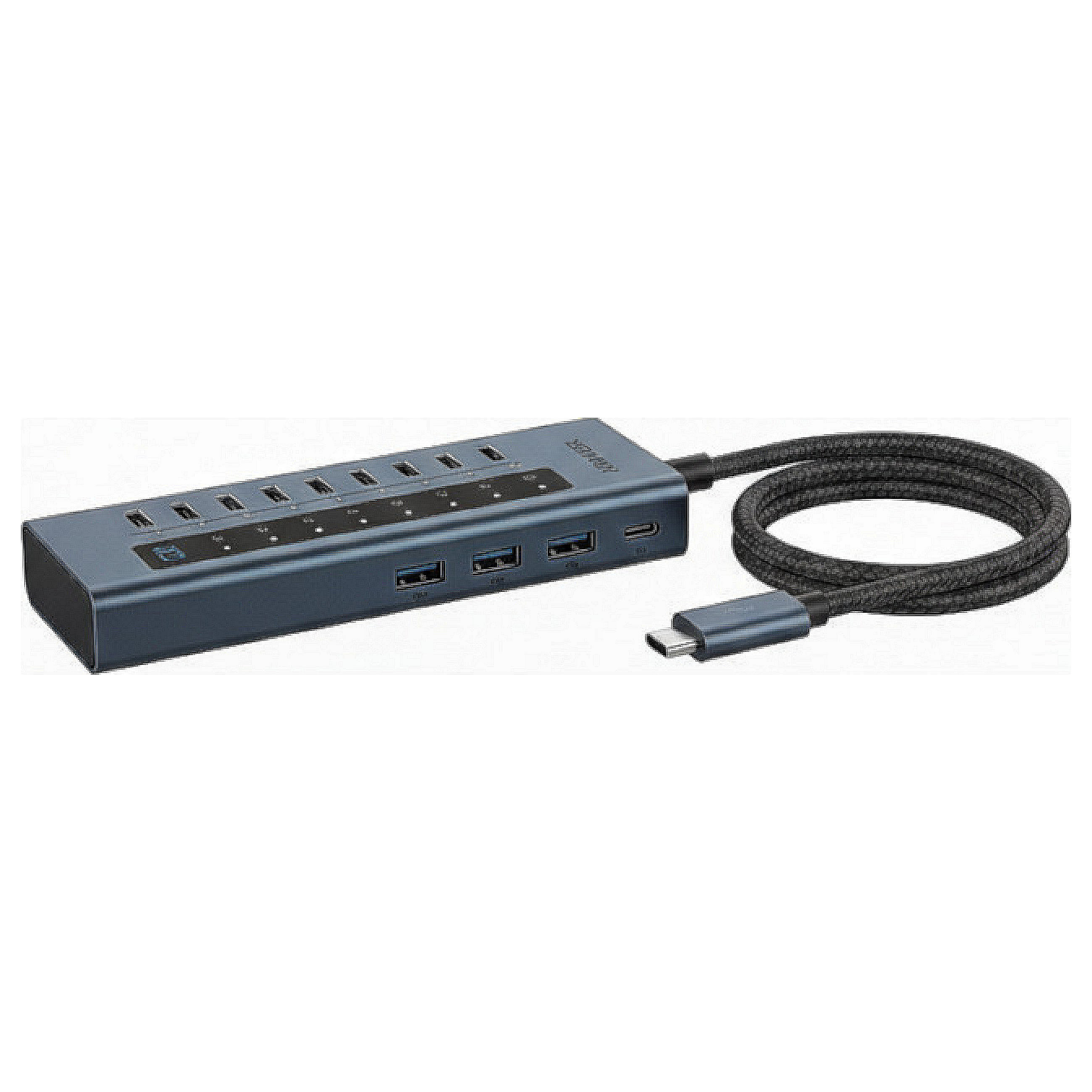 Hub ICY BOX IB-HUB1419-i3, 2x USB-A, 2x USB-C, SD, microSD, 20Gbps, 3.5" - Zezë 8