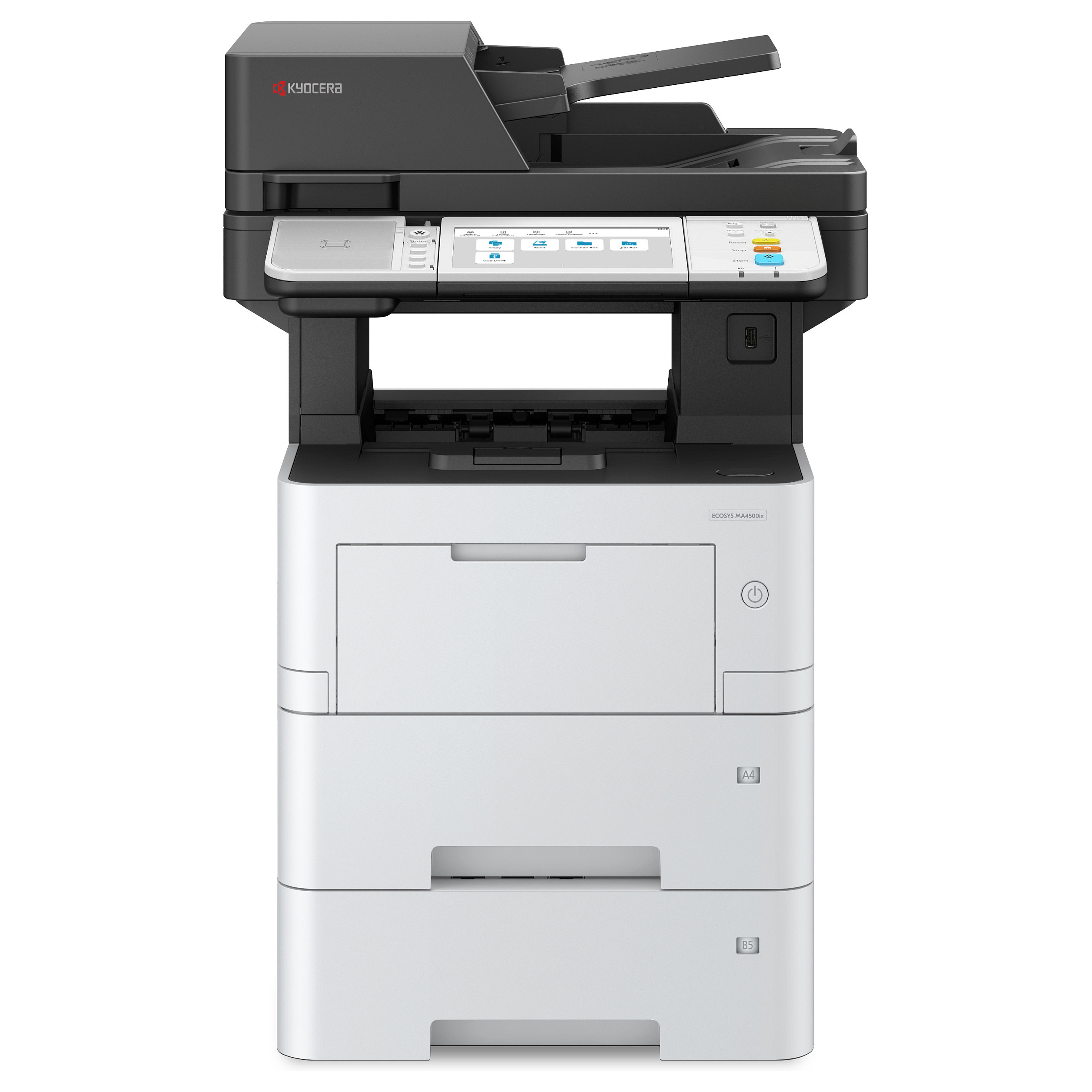 Printer Multifunksional Kyocera ECOSYS MA4500ix 3in1 / 45ppm - Bardhë/Zezë thumbnail 2