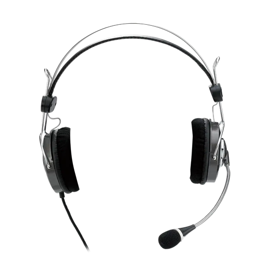 Kufje me kabllo Genius HS-04SU / Over-Ear / 3.5mm / 40mm – Zezë/Argjendi 3