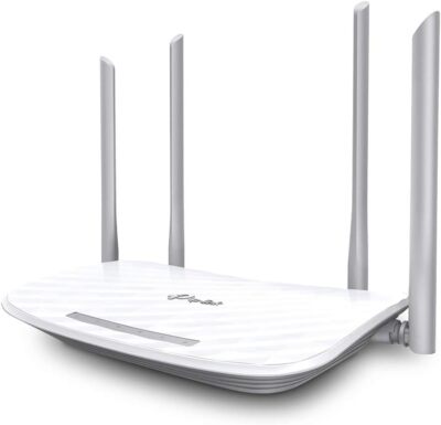 TP-Link Archer A5 AC1200 Dual Band Wireless Router – 2.4GHz 300Mbps + 5GHz 867Mbps, 4x Antena, 1x WAN + 4x LAN 10/100Mbps, i bardhë 2