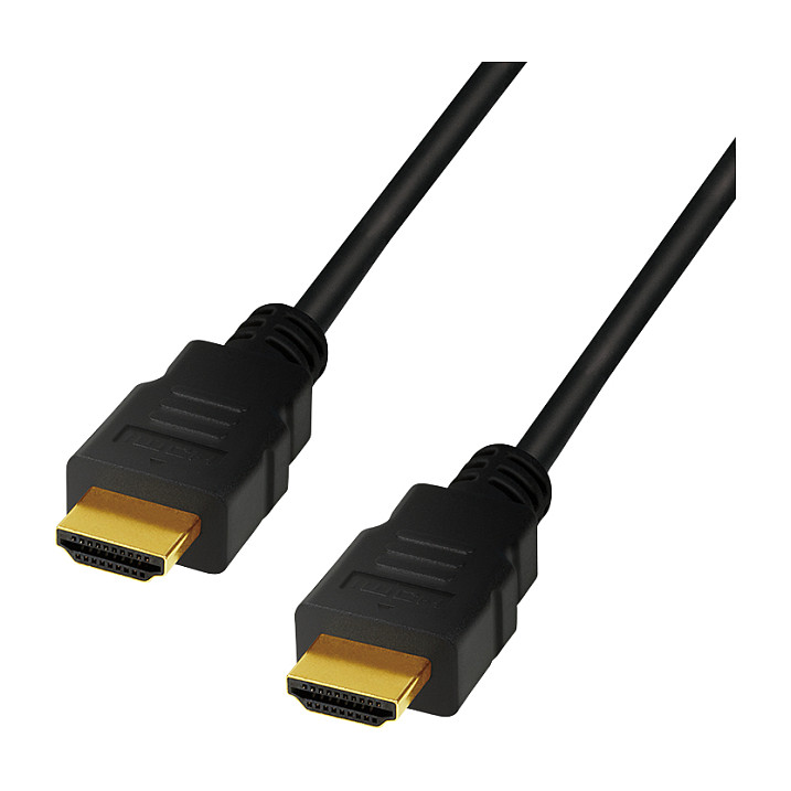 Kabllo HDMI LogiLink / Ultra High Speed / Type A–A / 2.0m / St/St - Zezë