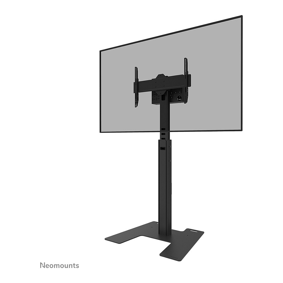 Mbajtëse për TV Neomounts FL45S-825BL1 / 43–86" / deri 70kg / VESA 200x200–800x400 / Lartësi e Rregullueshme / Me Rrota - Zezë