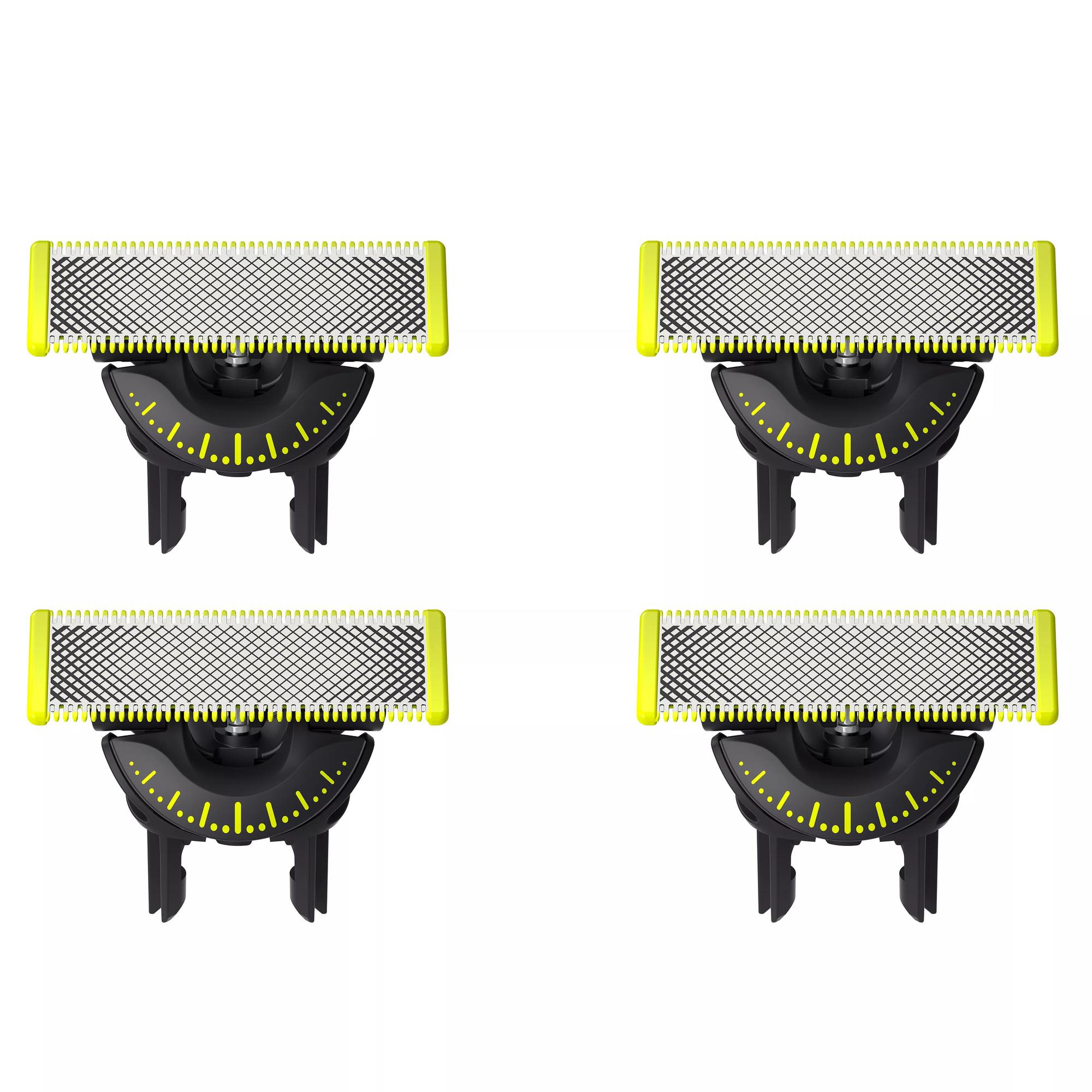 Kokë Zëvendësuese Philips OneBlade 360 / QP440/50 /Set / 4 Copë – Argjend