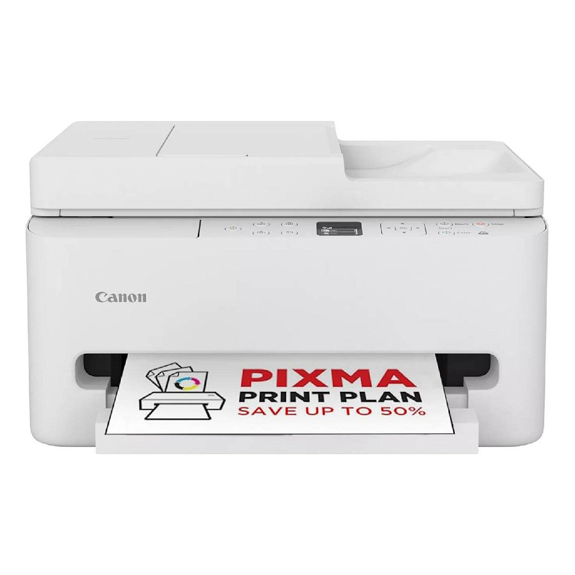 Printer Multifunksional Canon PIXMA TS7550i / 3‑in‑1 / 14ppm / Wi-Fi – Bardhë thumbnail 2