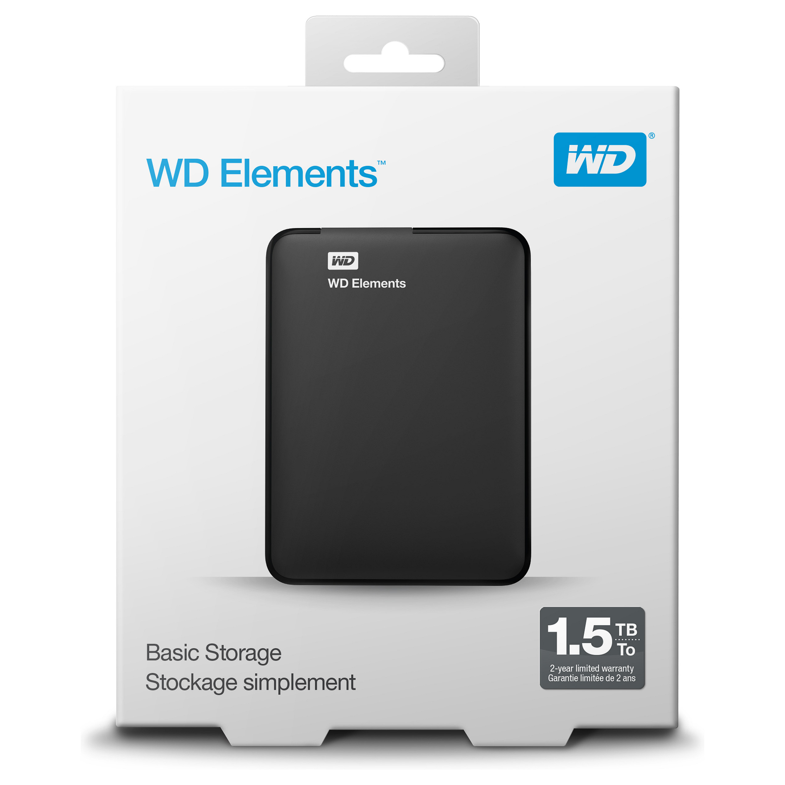 External HDD WD Elements Portable, 1.5TB, 2.5″, USB 3.2 Gen 1, deri në 5 Gbit/s – E zezë 9