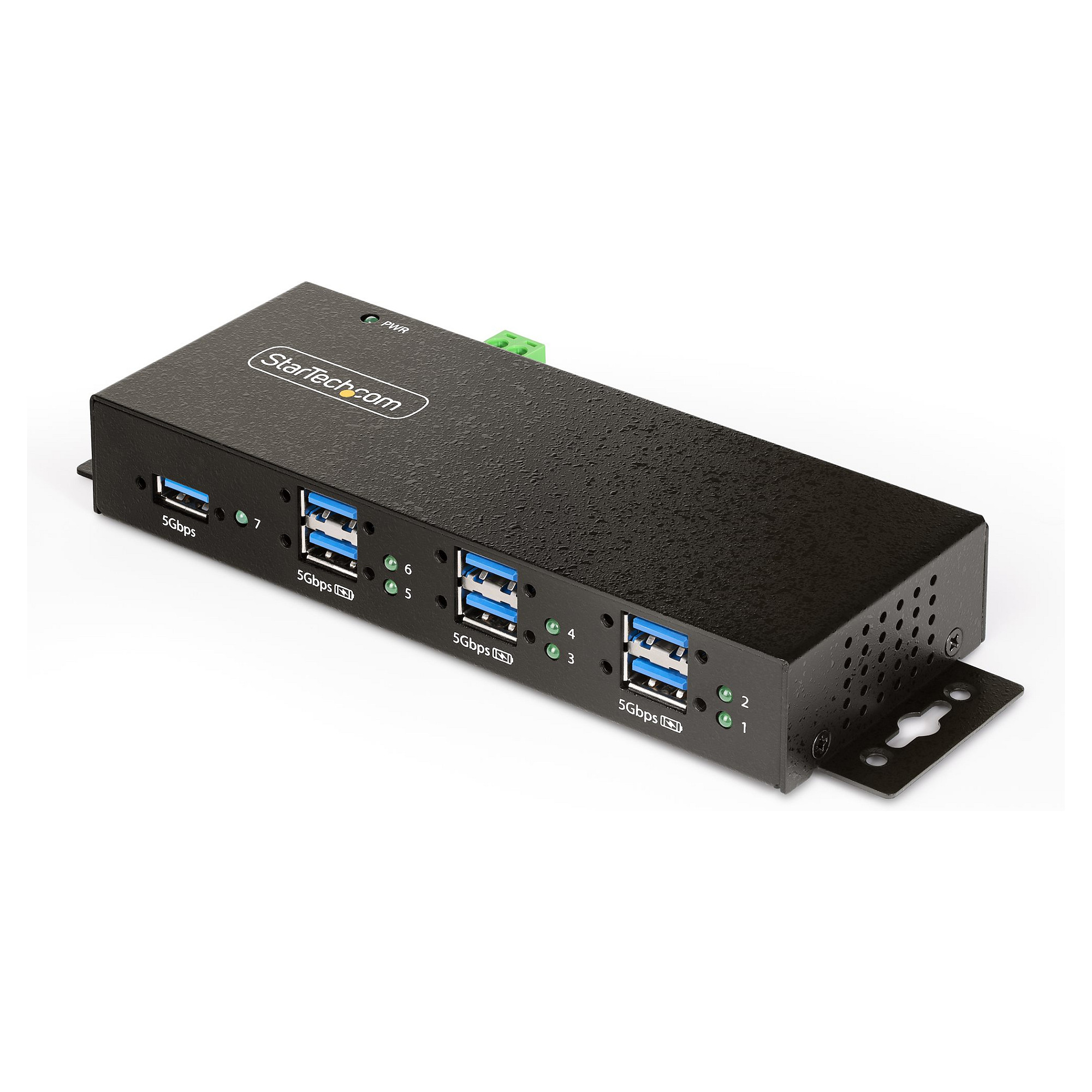 Hub StarTech 5G7AINDRM / 7x USB-A / 5Gbps / Managed – Zezë