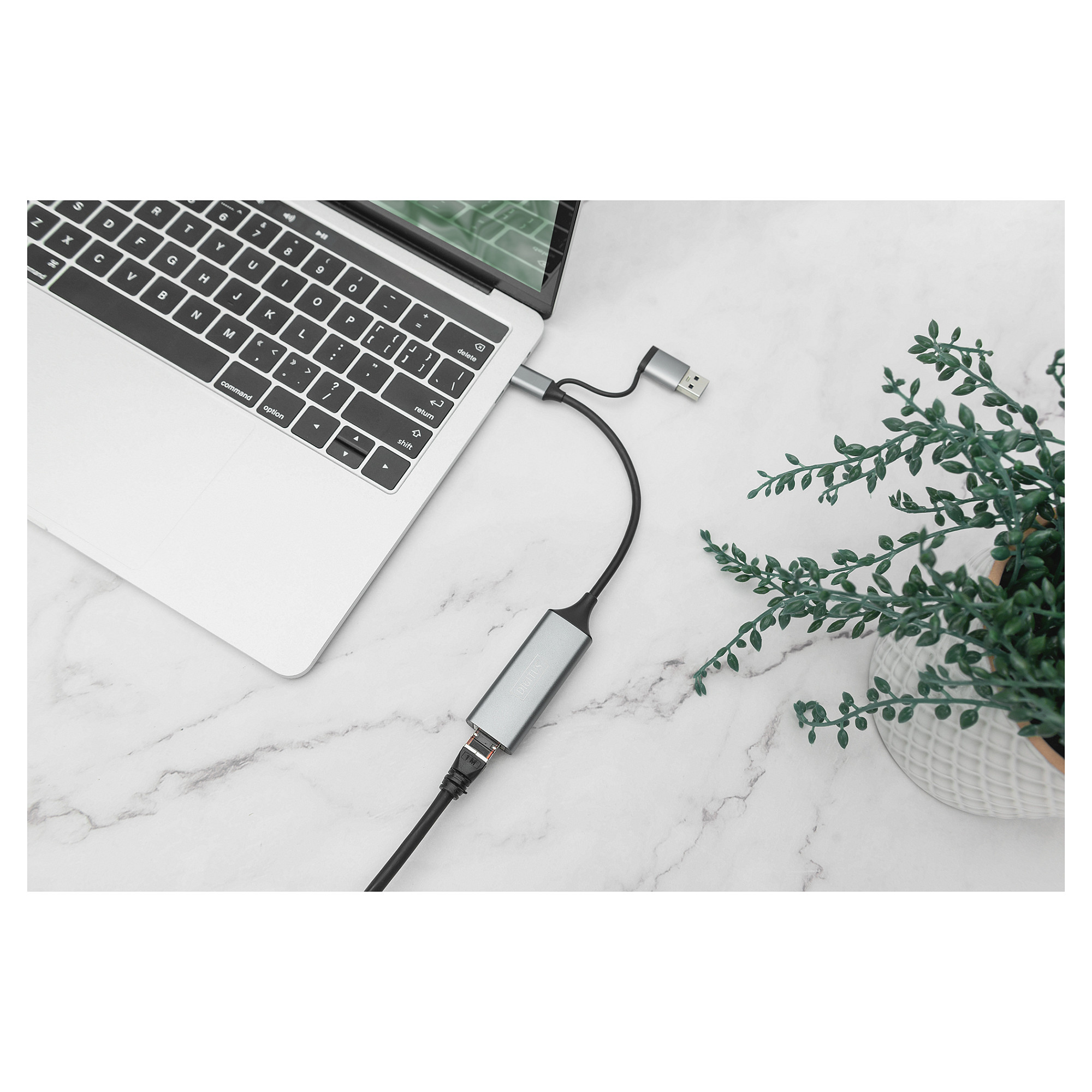 Adapter USB‑C DIGITUS → 2.5G Ethernet / USB 3.0 & USB‑C 3.1 thumbnail 3