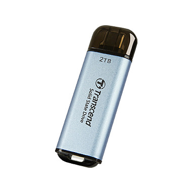 SSD e Jashtme TRANSCEND ESD300C 2TB External SSD USB 10Gbps Type C Blu thumbnail 2