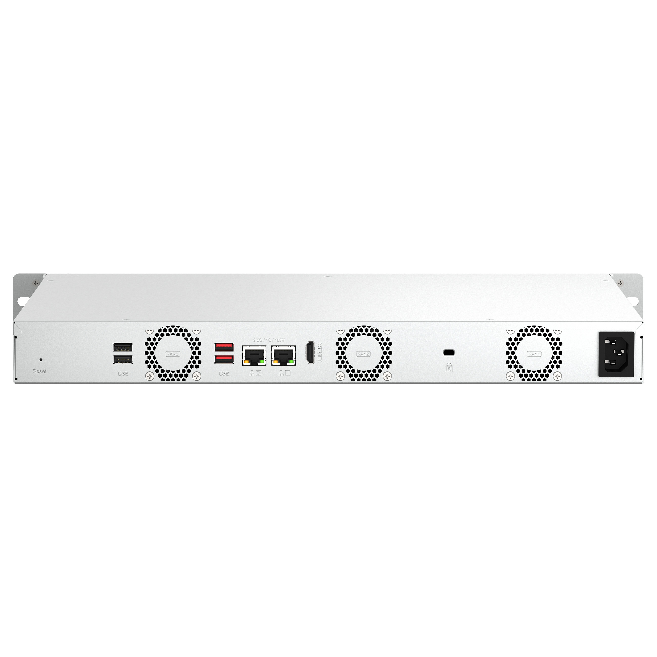 QNAP TS-464eU-8G 4-Bay Rackmount NAS Server – Intel Celeron N5095, 8GB DDR4, 2x 2.5GbE, 2x M.2 NVMe, SATA 6Gb/s 6