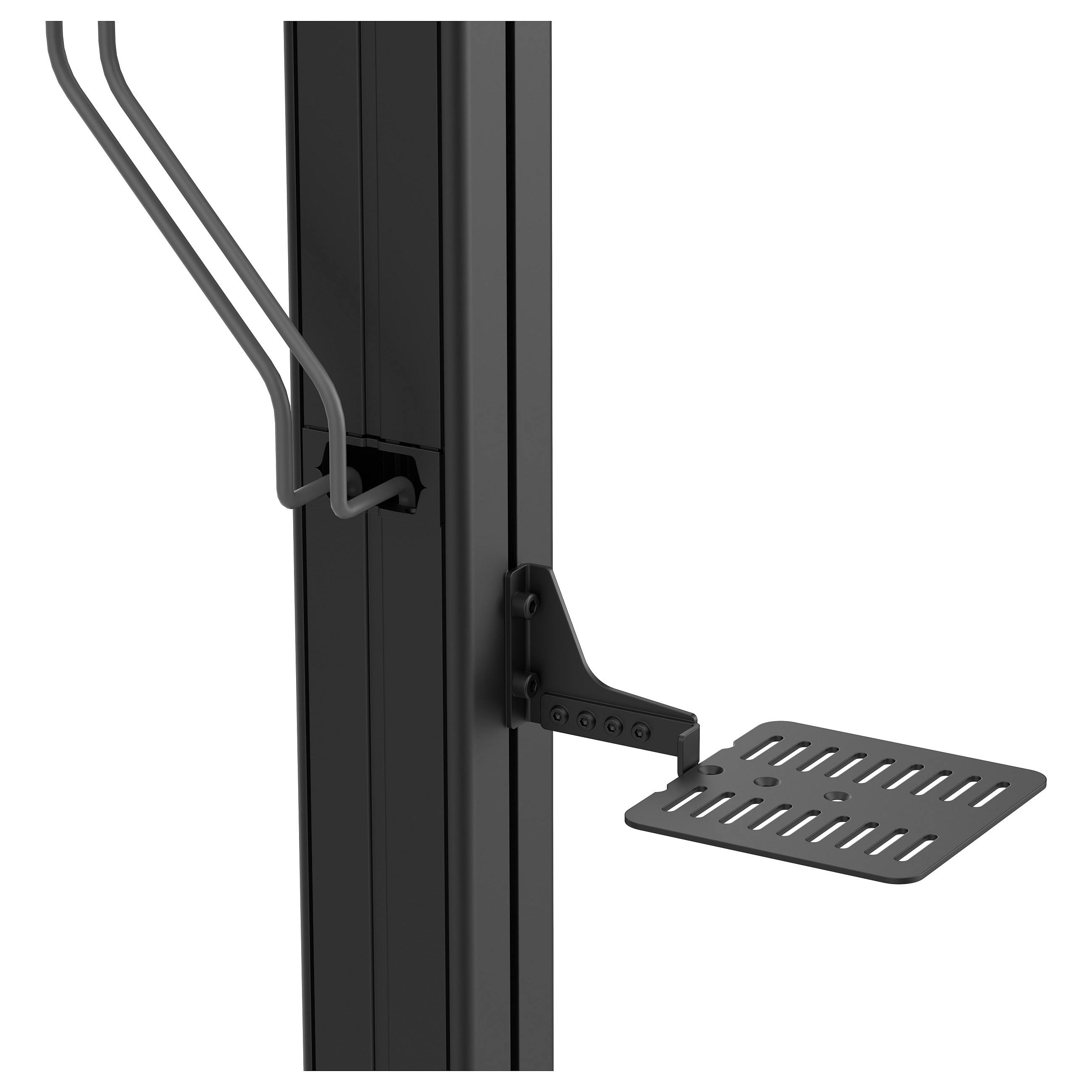 Aksesor për Mbajtëse Ekrani Vision VFM-POST / 3000mm / deri 150kg / Floor-to-Ceiling / Menaxhim Kabllosh - Zezë 5