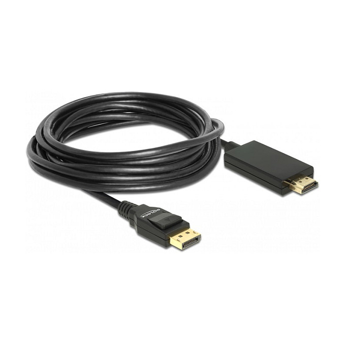 DELOCK DisplayPort 1.2 to High-Speed HDMI-A Cable thumbnail 2