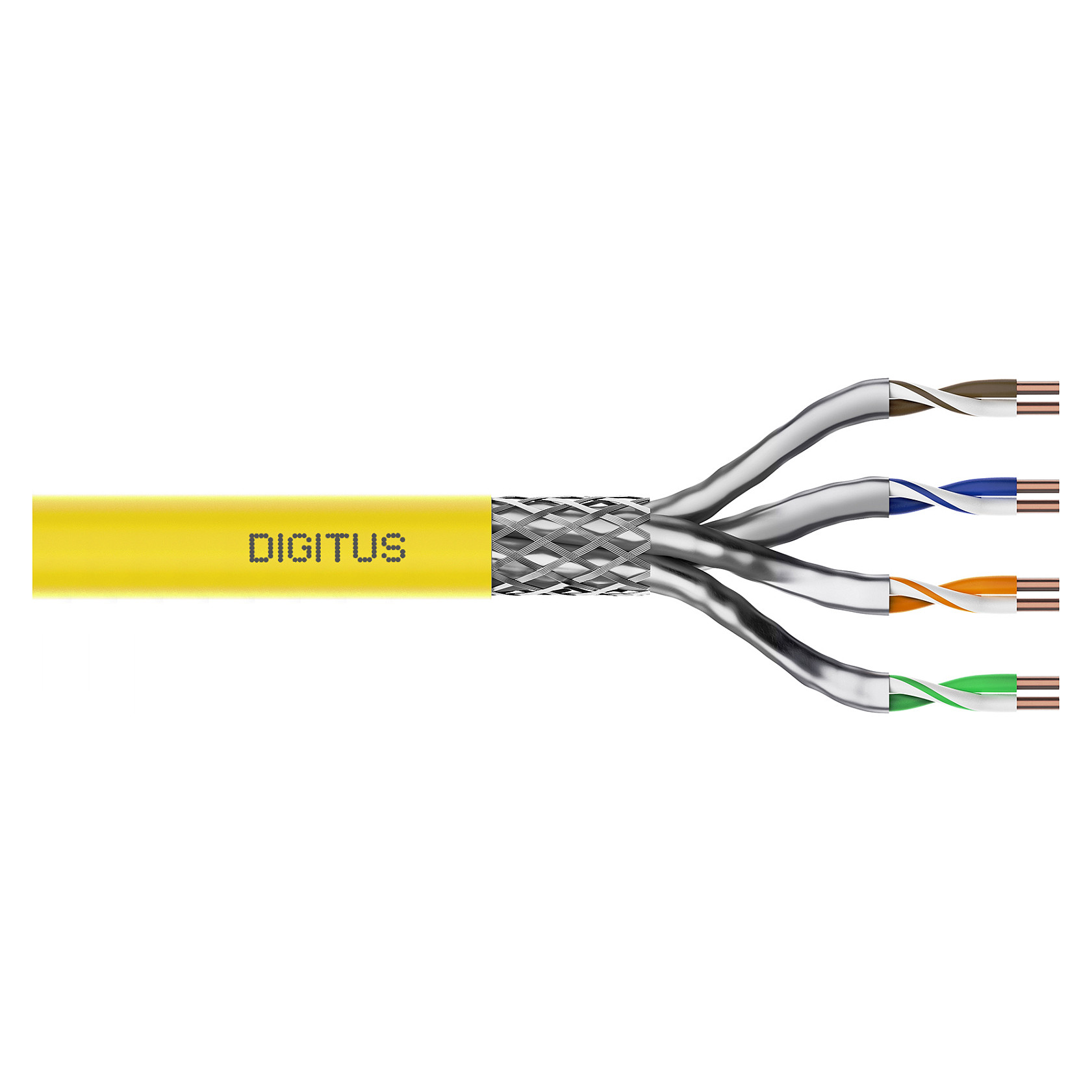 Kabllo për Rrjet Digitus DK-1512-005/B / Cat 5e / U/UTP / RJ-45 / 1000 Mbit/s / 0.5m - Zezë 9