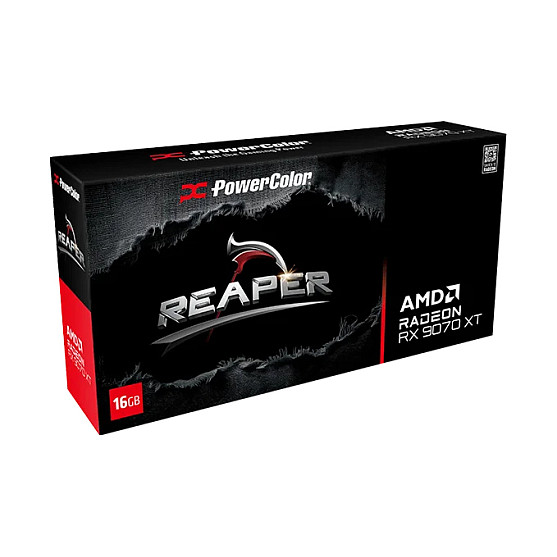 Kartelë grafike PowerColor Reaper RX9070XT 16G-A Radeon RX 9070 XT 6