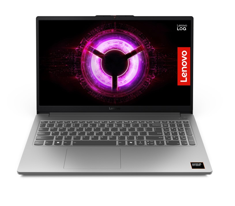 Laptop Gaming Lenovo NB LOQ 15ARP10E / Ryzen 7 7735HS / 16GB / 512GB / 15.6" Full HD IPS AG 144Hz / RTX 4050 6GB - Luna Grey