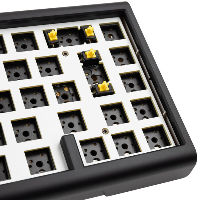 Tastierë Gaming Ducky Tinker65 Barebone 65% / Mekanike / Hot-Swap / Gasket Mount / RGB / USB-C / 1000Hz - Zezë 5