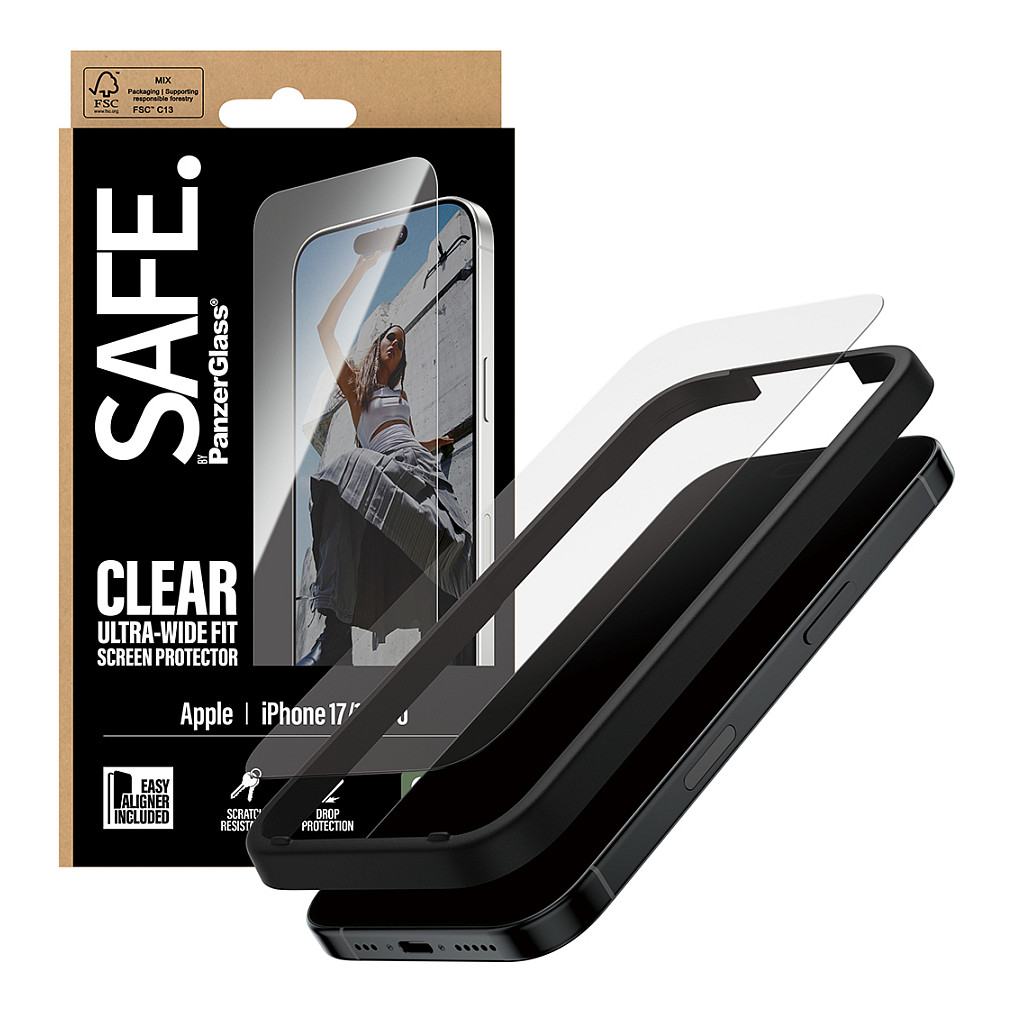 SAFE Tempered Glass Screen Protector for iPhone 17 / 16 Pro / UWF thumbnail 5