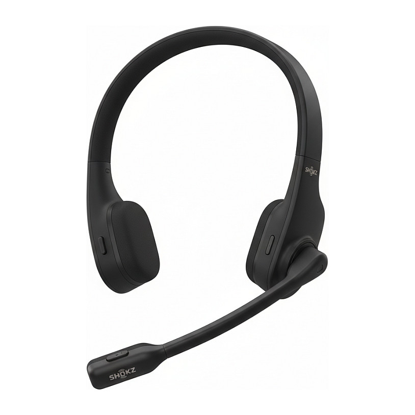 Kufje pa kabllo Shokz OpenComm2 UC 2025 Upgrade / Bone Conduction / Bluetooth / Loop120 USB-A / Mikrofon / 16 orë - Zezë 9