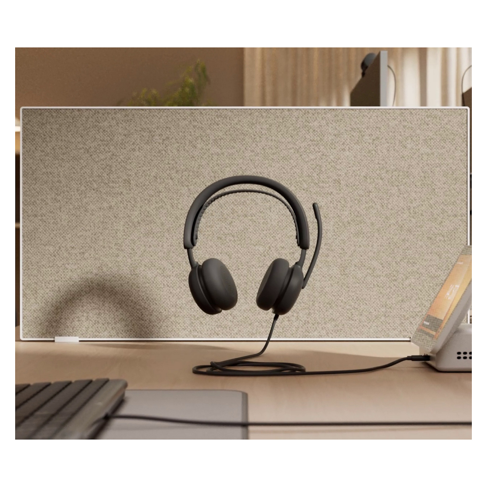 Kufje me kabllo Logitech Zone Wired 2 for Business, 40mm, USB, ANC, Mikrofon, Microsoft Teams - Rozë 6
