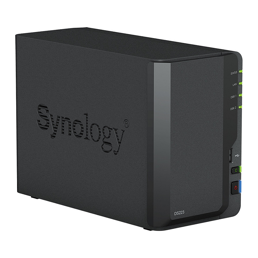 Synology DiskStation DS223 2-Bay NAS Realtek RTD1619B Quad-Core 1.7GHz 2GB DDR4 1GbE – E Zezë 7