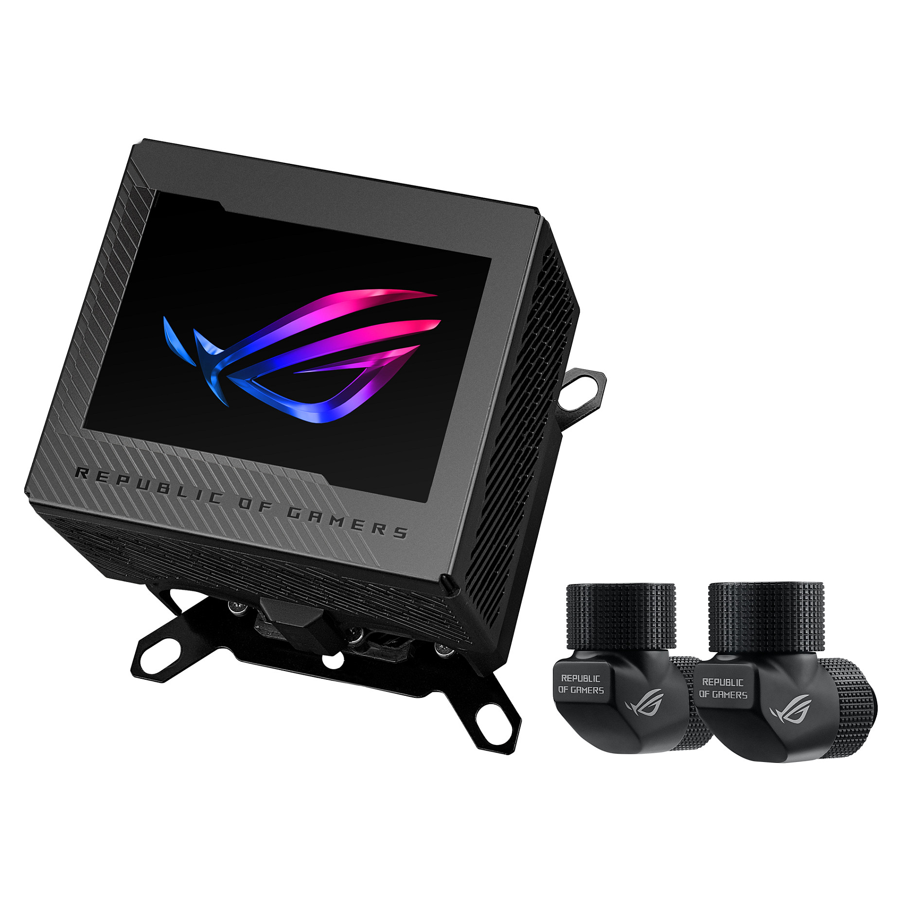 K ASUS ROG Ryujin III WB LCD CPU-Wasserblock schwarz thumbnail 3