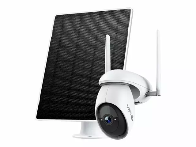 Kamerë Sigurie IP CCTV TP-Link Tapo C665G KIT, 8MP, 4K, 4mm, 4G LTE, Starlight Color Night Vision, IR 12m, 360°, IP65 - Bardhë