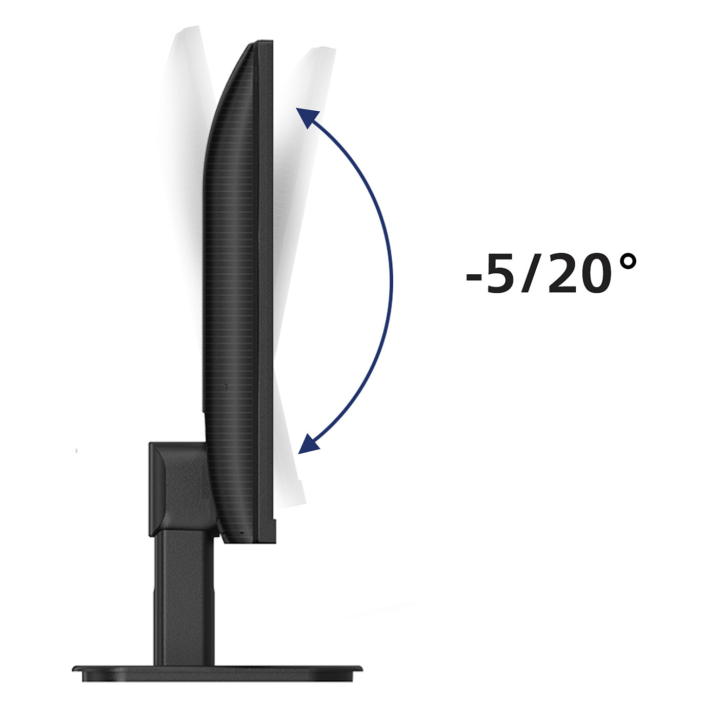 Monitor Philips 24E1N1100A / 24" / Full HD IPS / LCD / 100 Hz / 4 ms / HDMI+VGA+HDCP - Zezë thumbnail 3