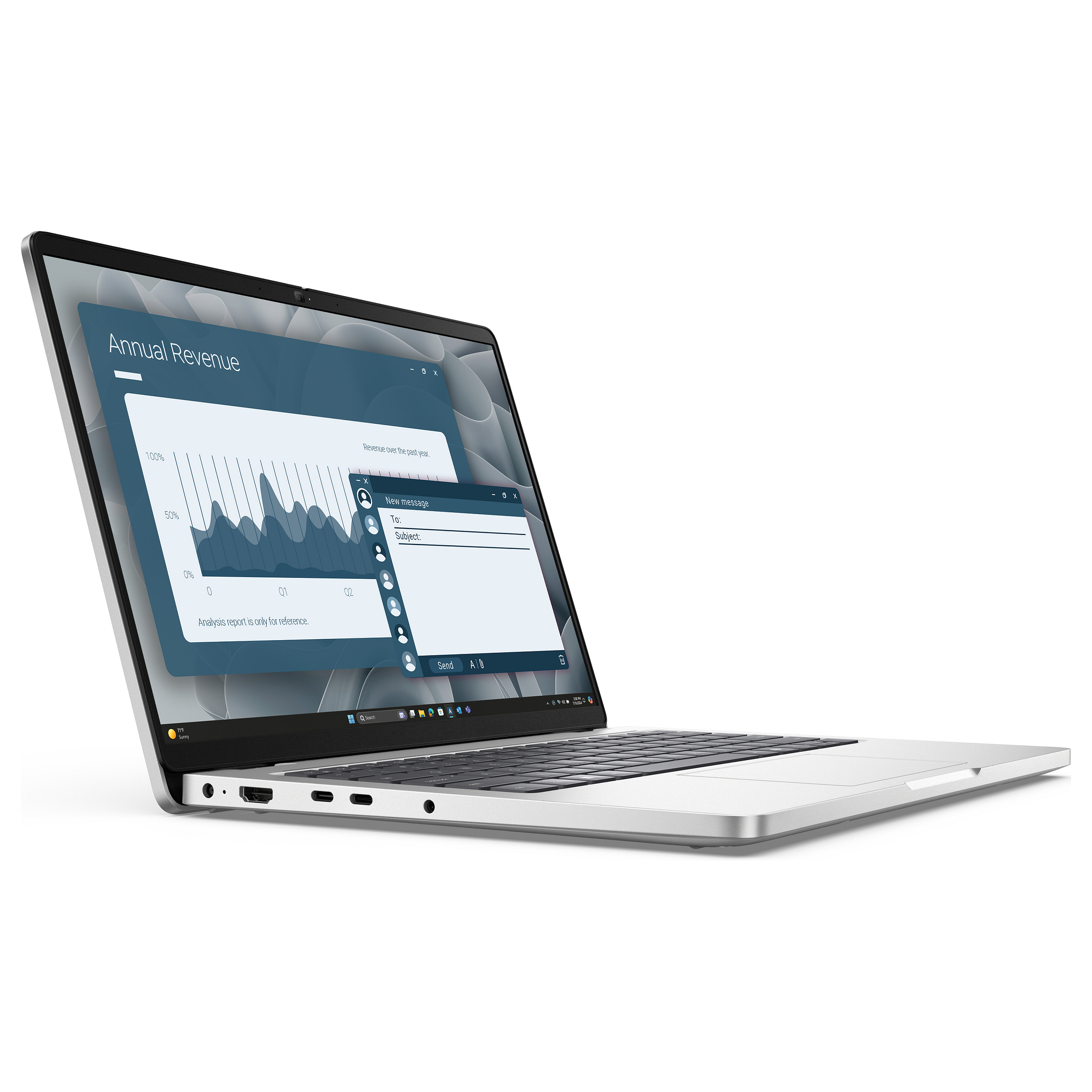 Laptop Dell Pro 14 PC14255 / Ryzen AI 7 350 / 16GB DDR5 / 1TB / 14" Full HD+ IPS 60Hz / AMD Radeon 860M / DE - Argjend thumbnail 2