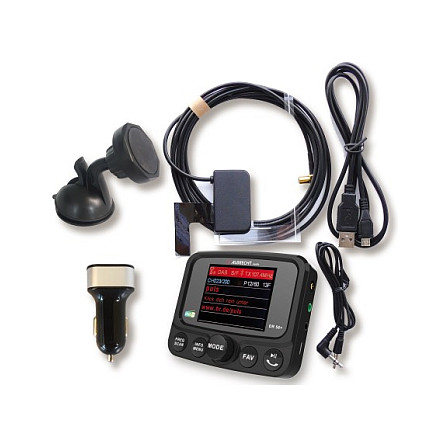 Radio për veturë Albrecht DR 56+, DAB+, DAB, FM, Ekran TFT 2.4" – Zezë 2
